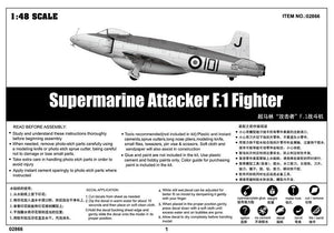 Trumpeter 02866 Supermarine Attacker F.1 Fighter 1/48 – imagen 2
