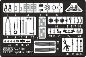 Arma Hobby 70015 PZL P.11c Expert Set 1/72 – Bild 4