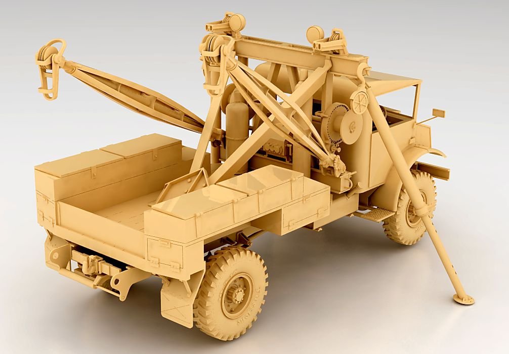 Mirror Models 35164 CMP C60S HOLMES BREAKDOWN WRECKER 1/35 – zdjęcie 5