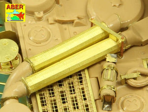 Aber 35A127 Feifel air cleaners tubes for early Tiger I, Ausf.E (Sd.Kfz.181) 1/35 – imagen 10