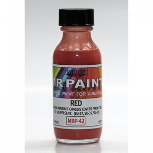 MR. Paint MRP-042 Red Chassis Covers SU-27, SU-35, SU-37 30ml – zdjęcie 2