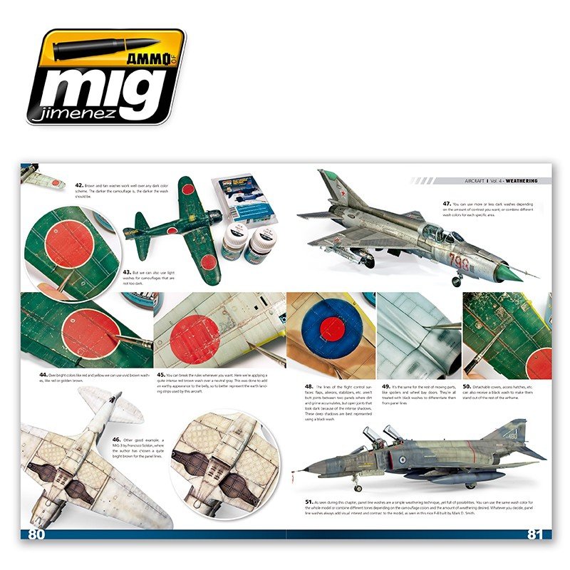 AMMO of Mig Jimenez 6053 ENCYCLOPEDIA OF AIRCRAFT MODELLING TECHNIQUES VOL.4 : WEATHERING (ENGLISH) – imagen 4