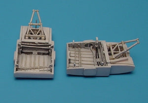 Aires 7097 A-1H SKYRAIDER wheel bay 1/72 Hasegawa