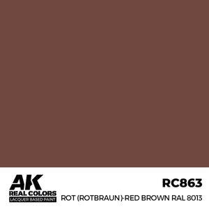 AK Interactive RC863 Rot (Rotbraun)-Red (Red Brown) RAL 8013 17 ml