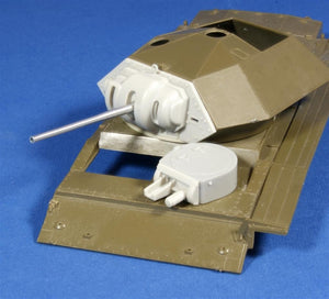 Panzer Art RE35-178 Mantelet et tourelle mitrailleuse pour chars Crusader I/II 1/35 – image 2