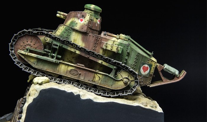 Meng Model TS-011 FRENCH FT-17 LIGHT TANK (RIVETED TURRET) 1/35 – imagen 3