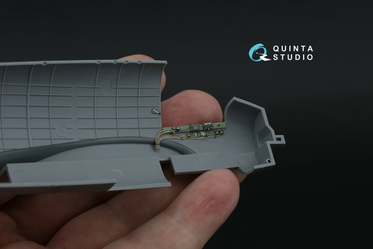 Quinta Studio QD+48556 Bristol Beaufighter TF.Mk.X 3D-Printed &amp;amp; coloured Interior on decal paper (Tamiya) (with 3D-printed resin parts) 1/48 – imagen 10