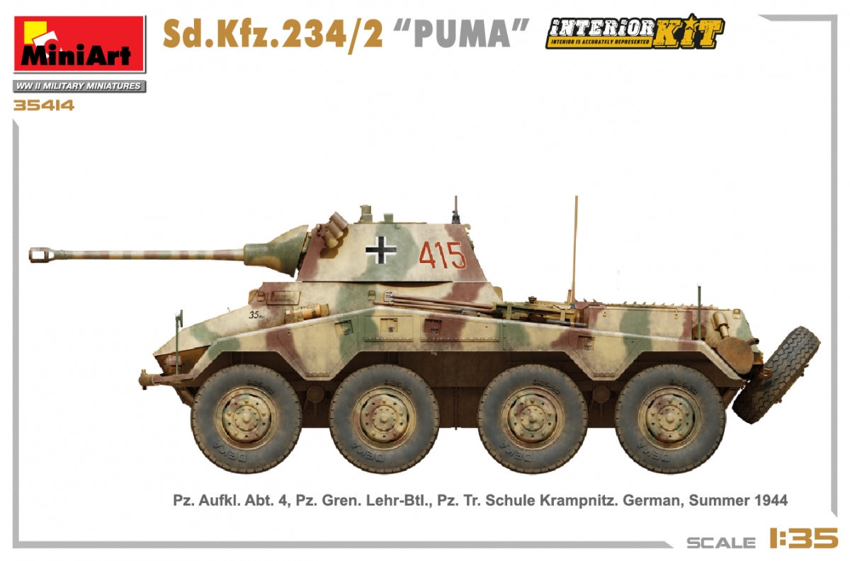 MiniArt 35419 SD.KFZ.234/2 PUMA 1/35 – image 7