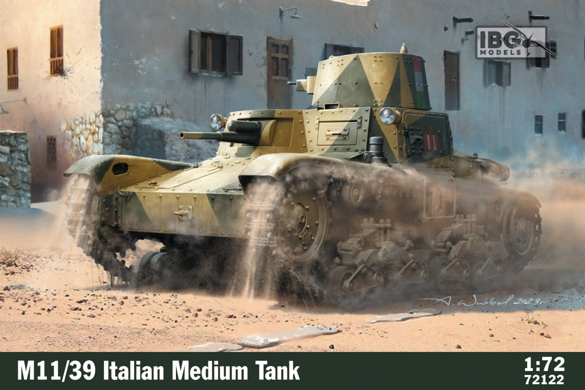 IBG 72122 M11/39 Char moyen italien 1/72