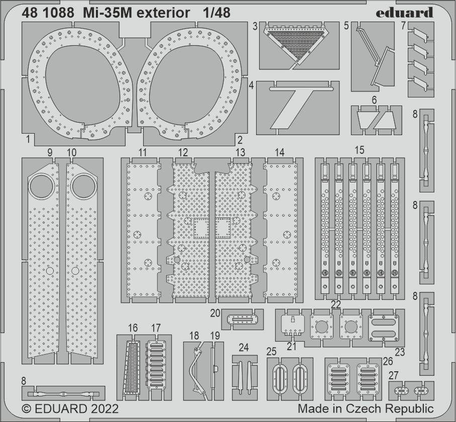 Eduard BIG49355 Mi-35M ZVEZDA 1/48 – imagen 2