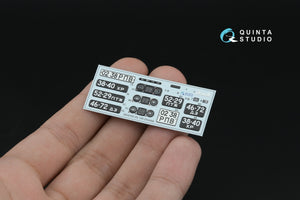 Quinta Studio QD35163 ZiL-130 3D-Printed &amp;amp; coloured Interior on decal paper (Zvezda) 1/35 – imagen 4