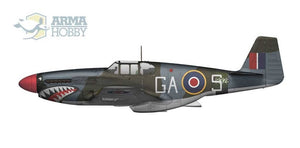 Arma Hobby 70039 P-51C Mustang Mk III Model Kit 1/72 – imagen 4