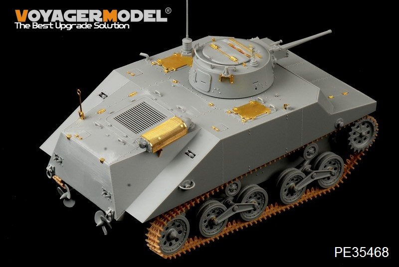 Voyager Model PE35468 WWII Imperial Japanese Navy Type 2( Ka-Mi) Amphibious Tank for DROGON 6678 1/35 – Bild 3