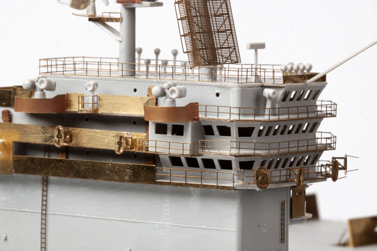 Eduard 53301 USS Nimitz CVN-68 part 7 Trumpeter 1/350 – imagen 6