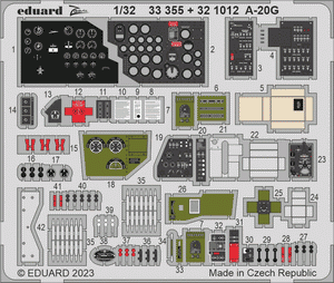 Eduard BIG33156 A-20G HONG KONG MAQUETTES 1/32 – image 5
