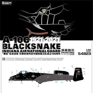 Maquette Great Wall Hobby S4823 A-10C Blacksnake de la Garde nationale aérienne de l&amp;#39;Indiana au 1/48 – image 4