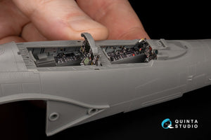 Quinta Studio QD+48342 F-4G late 3D-Printed &amp;amp; coloured Interior on decal paper (Meng) (with 3D-printed resin parts) 1/48 – imagen 13