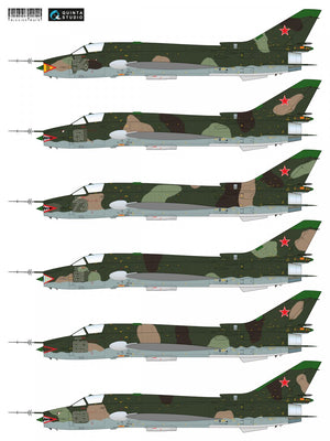 Quinta Studio MMD48005 Decal Su-17M4 (Afgan war series) 1/48 – imagen 2