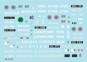 Star Decals 35-C1015 French AMX-30 B2 1/35 – zdjęcie 3
