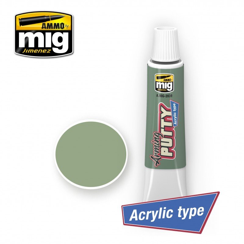 Ammo of Mig 2039 ARMING PUTTY. ACRYLIC TYPE