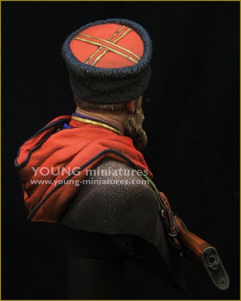 Young Miniatures YM1858 RUSSIAN COSSACK WWII 1/10 – immagine 6