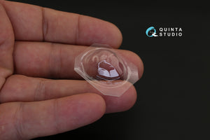 Quinta Studio QC144002 Tu-154 vacuuformed clear canopy (for Zvezda kit) 1/144 – imagen 2