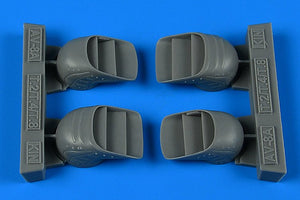 Buses d&amp;#39;échappement Aires 4883 Harrier AV-8A/TAV-8A/T.2/T.4/T.8 pour maquette Kinetic au 1/48