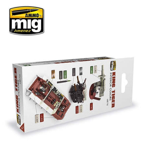 Ammo of Mig Jimenez 7165 KING TIGER INTERIOR COLOR (SPECIAL TAKOM EDITION) VOL.1 6x17ml – Bild 2