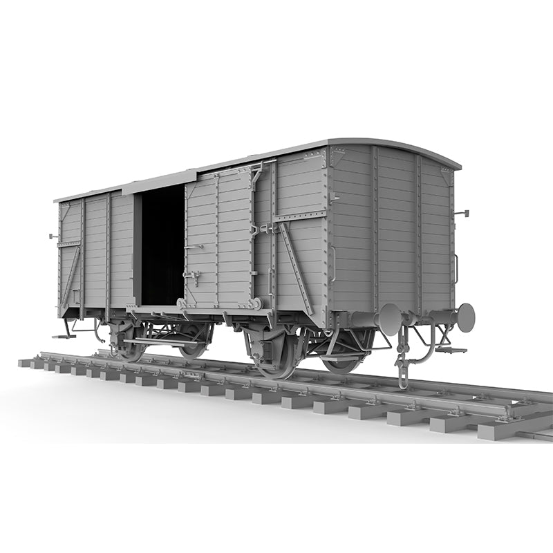 AK Interactive AK35502 GERMAN RAILWAY COVERED G10 WAGON GEDECKTER GÜTERWAGEN G10 1/35 – zdjęcie 10