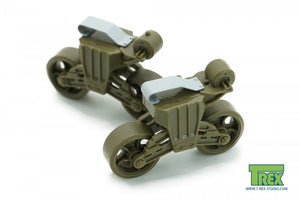 T-Rex Studio TR48003 Track Skids Set (Late Version) for M4 Family 1/48 – Bild 2