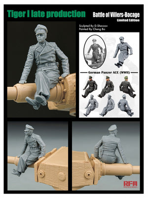 Rye Field Model 5101 Tiger I Late Production Battle of Villers-Bocage Limited Edition 1/35 – imagen 2