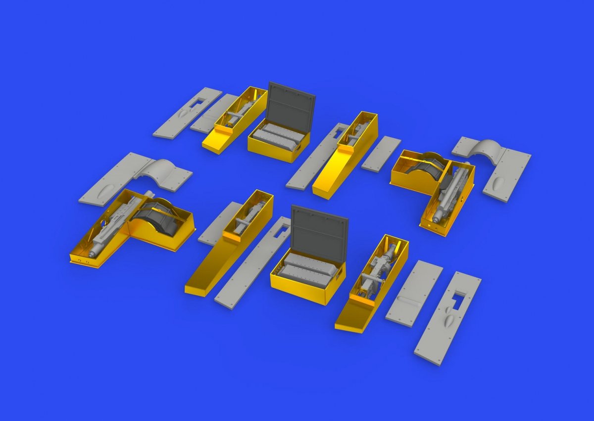 Eduard 648611 Spitfire Mk.IIb gun bays EDUARD 1/48 – imagen 2