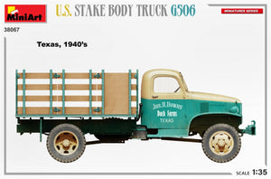 MiniArt 38067 U.S. STAKE BODY TRUCK G506 1/35 – imagen 9