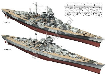 Kagero 16038 The Battleship Tirpitz EN – zdjęcie 5