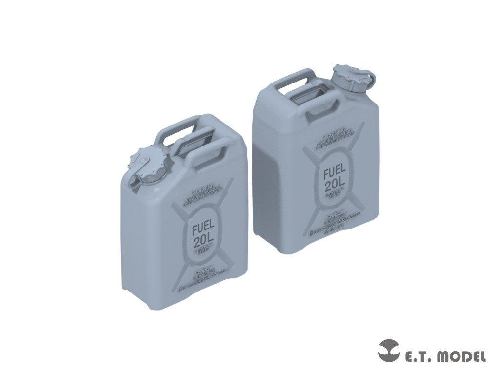 E.T. Model P72-002 US ARMY 20L FUEL CANS SET ( 3D Print ) 1/72 – Bild 2