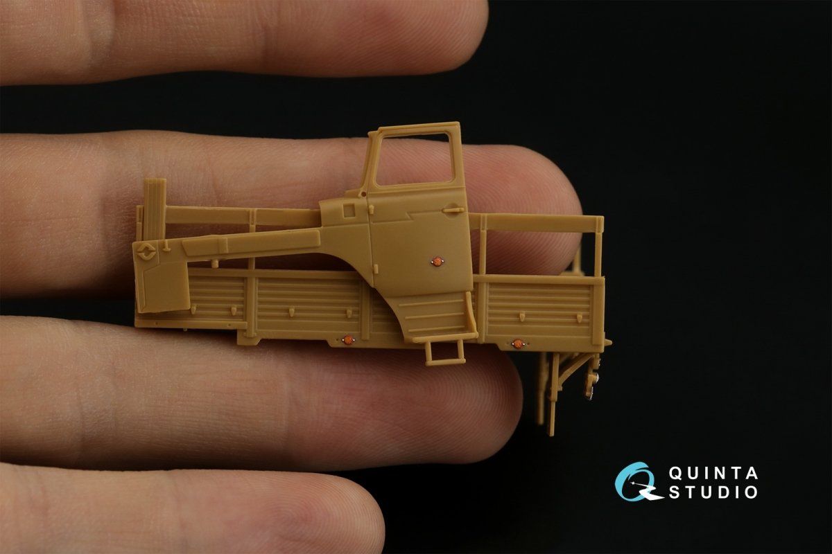 Quinta Studio QD72069 Ural-4320 3D-Printed &amp;amp; colored Interior on decal paper (Zvezda) 1/72 – image 11