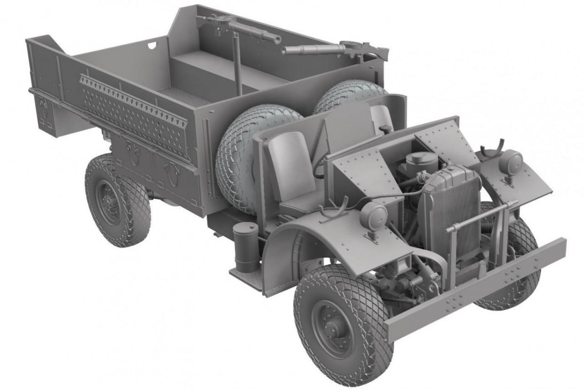 Thunder Model 35310 LRDG F30 Patrol Truck with Offset Rear Bed 1/35 – image 5