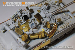 Maquette Voyager PE351080 Char de combat principal russe moderne T-80UK (lanceur de fumée inclus) pour TRUMPER 09578 1/35 – image 5