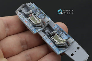 Quinta Studio QD48171 Su-27UB 3D-Printed &amp;amp; coloured Interior on decal paper (for HobbyBoss kit) 1/48 – imagen 3