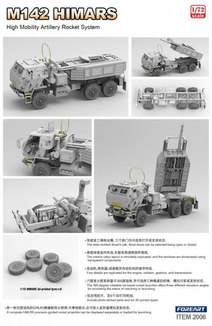 ForeArt 2006 M142 HIMARS High Mobility Artilery Rocket System 1/72 – Bild 3