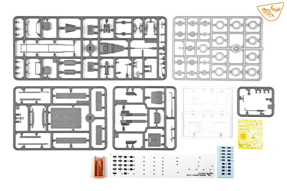 Clear Prop! CP72053 Soviet ZiS-5V - &amp;#39;W Wojsku Polskim&amp;#39; (Advanced Kit) 1/72 – immagine 5