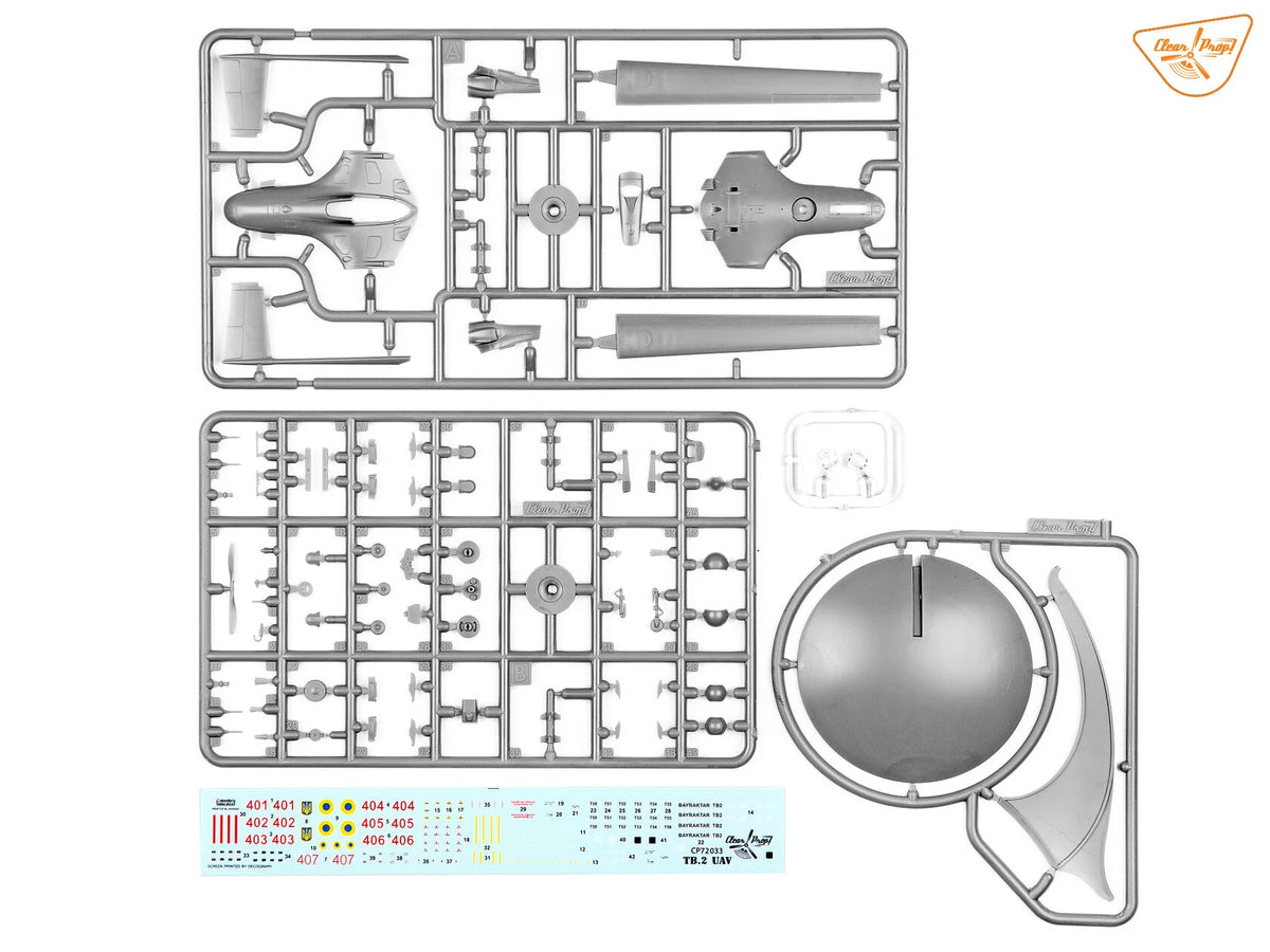 Clear Prop! CP72033 TB.2 UAV Ukrainian Air Force 1/72 – imagen 4