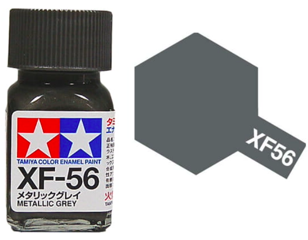 Tamiya XF56 Metallic Gray (80356) Enamel Paint