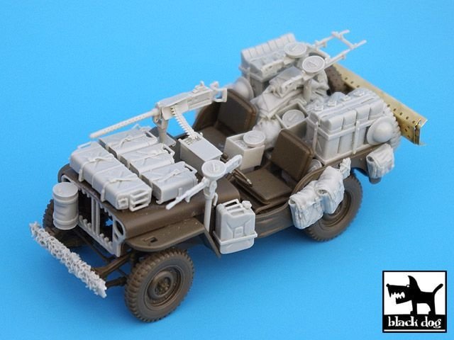 Jeep SAS britannique Black Dog T35014 Africa pour Tamiya/Italeri au 1/35 – image 3