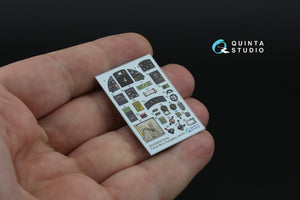 Quinta Studio QDS-48534 Fairey Fulmar Mk.II 3D-Printed &amp;amp; coloured Interior on decal paper (Trumpeter) (small version) 1/48 – imagen 3