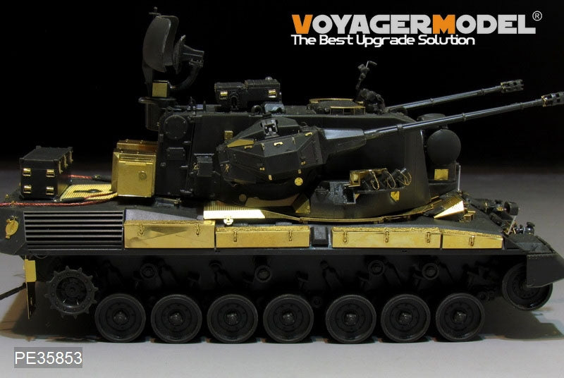 Voyager Model PE35853 Modern German Gepard A2 SPAAG Basic For MENG TS-030 1/35 – immagine 12