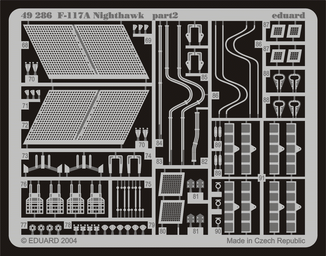 Eduard 49286 F-117A 1/48 Tamiya – zdjęcie 2