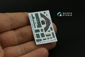 Quinta Studio QD48319 F4F-3 late 3D-Printed &amp;amp; coloured Interior on decal paper (Eduard) 1/48 – immagine 2