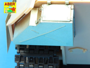 Aber 25020 Rear boxes for (Sd.Kfz. 171) Panther Ausf.A 1/25 – imagen 9