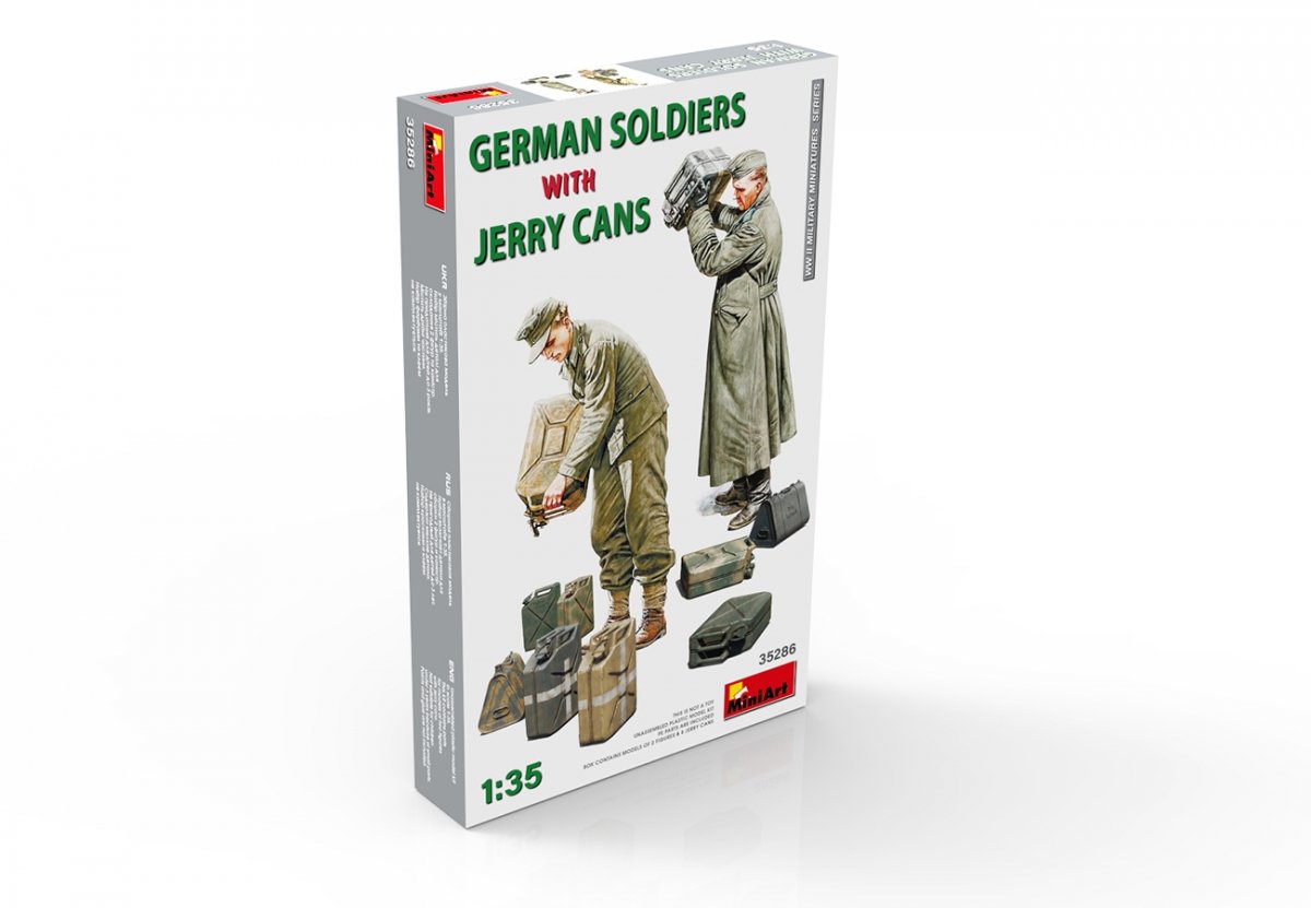 MiniArt 35286 GERMAN SOLDIERS WITH JERRY CANS 1/35 – imagen 2
